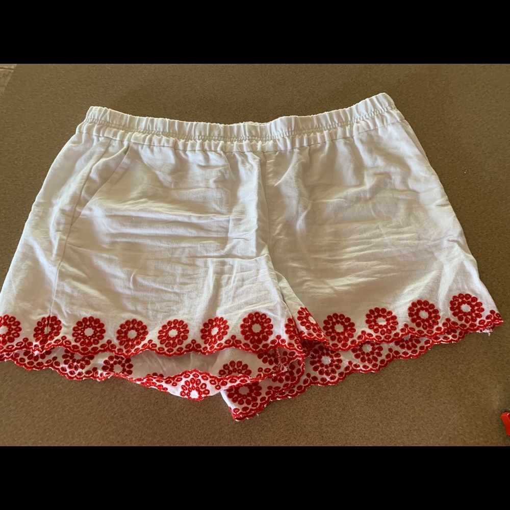 J. Crew embellished shorts